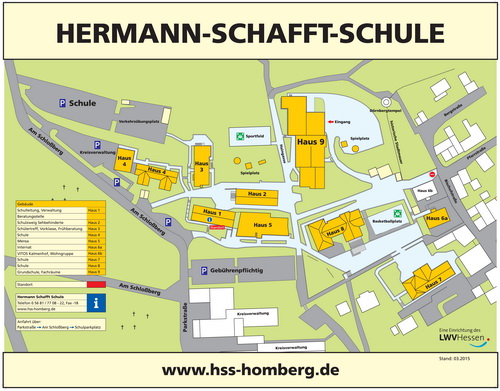 Gebäudeplan der HSS